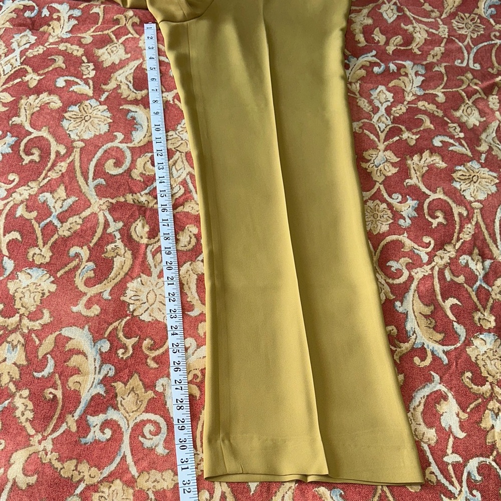 RACHEL Rachel Roy Mustard Wide Leg Jumpsuit - Picture 3 of 11